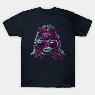 Sketchy Face Gorilla T-Shirt